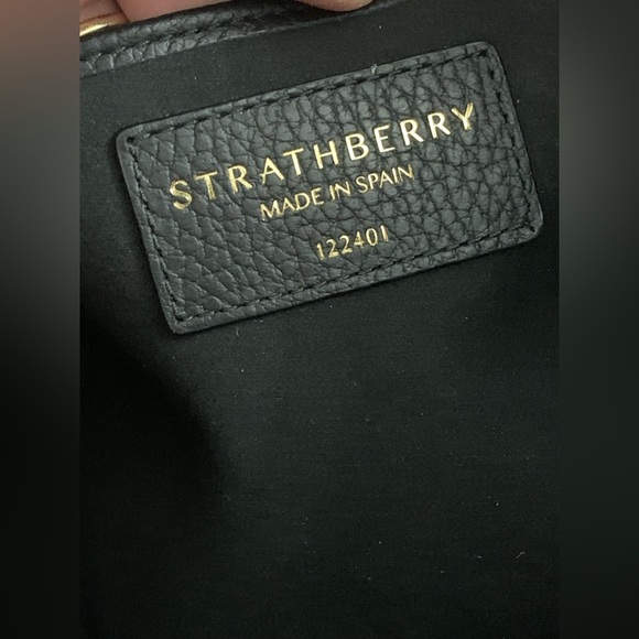 Elegant Strathberry Osette Leather Shopper Tote Bag - Picture 14 of 16